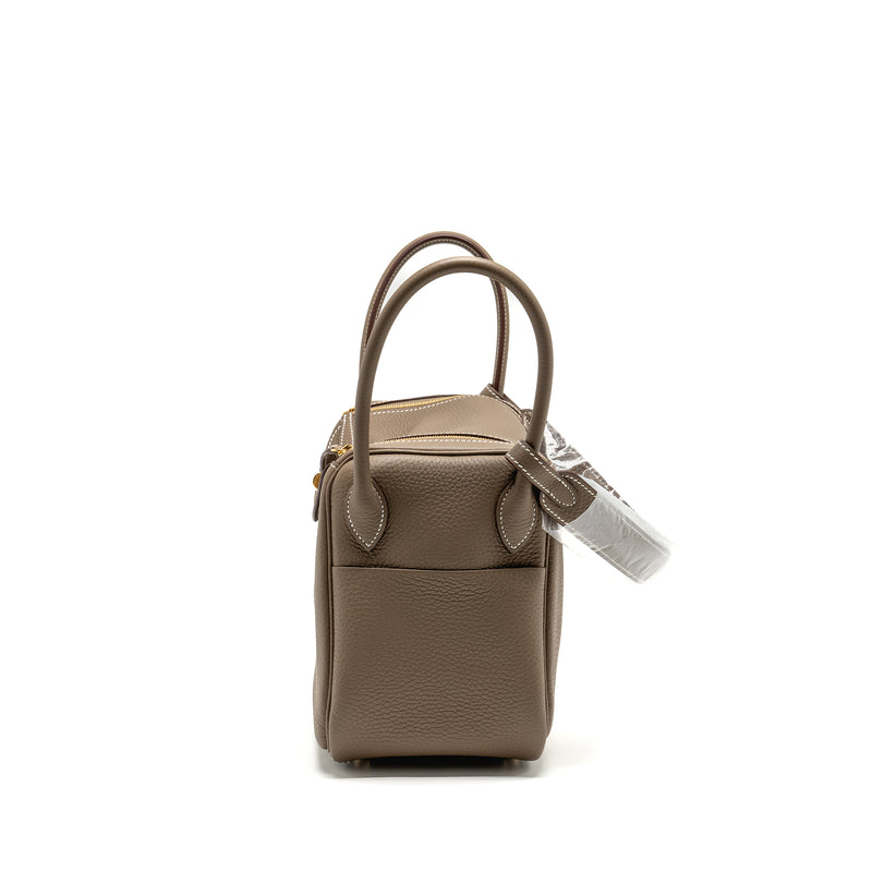 Hermes Lindy 26 Clemence Etoupe GHW Stamp B