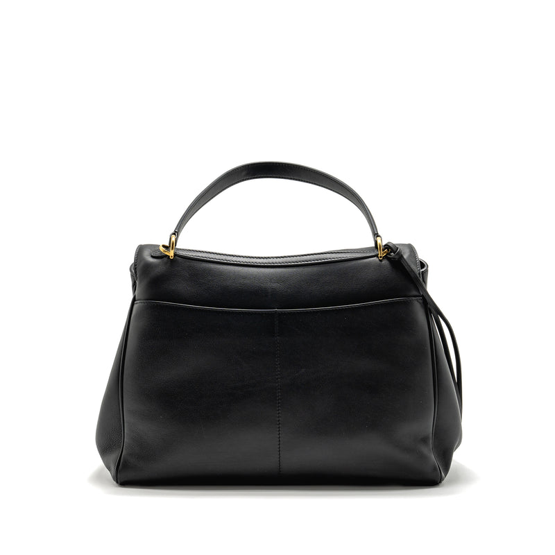 Balenciaga Medium Rodeo Handbag Smooth Calfskin Black GHW