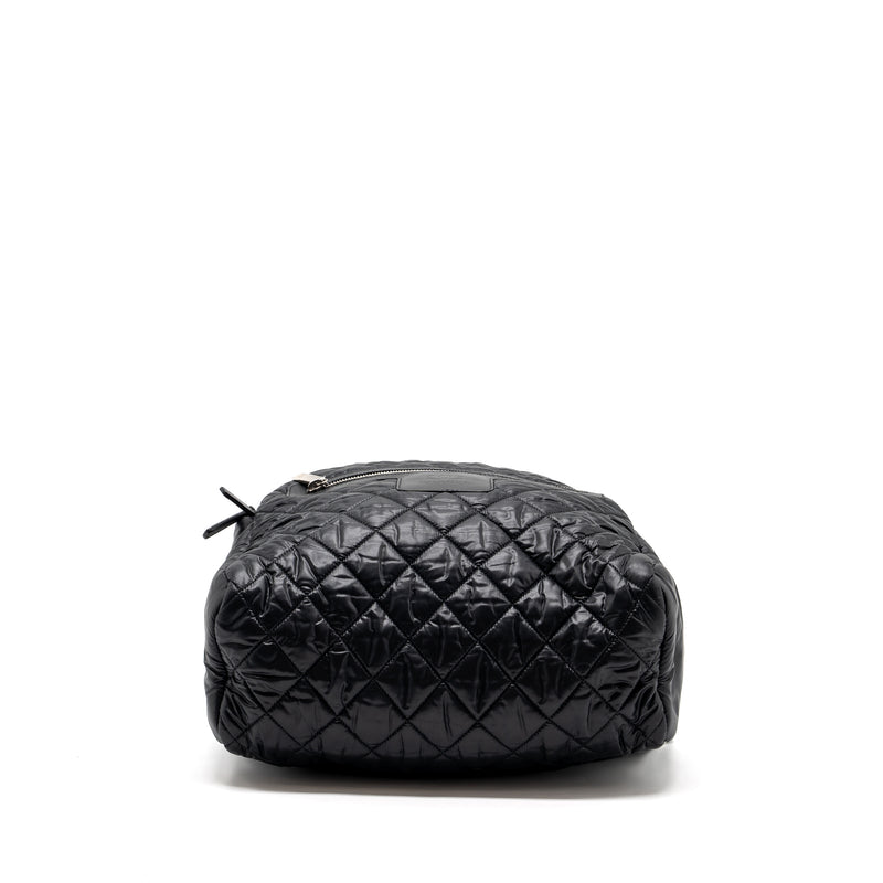 Chanel Coco Cocoon Backpack Quilted Nylon/Leather Black GHW
