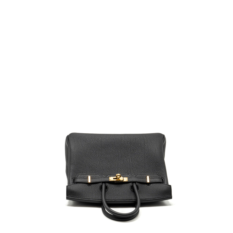 Hermes Birkin 25 Togo Black GHW Stamp W