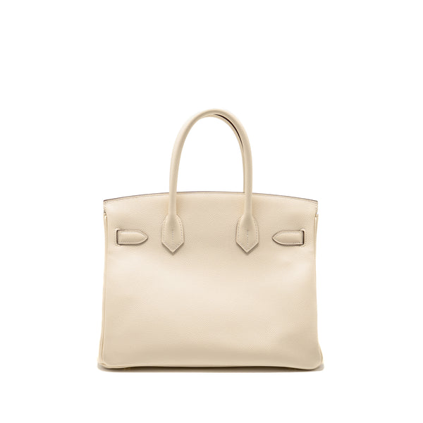 Hermes Birkin 30 Epsom Nata GHW stamp Z