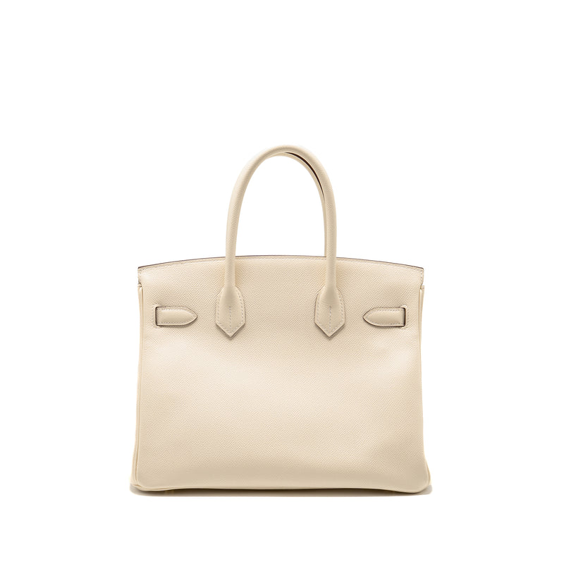 Hermes Birkin 30 Epsom Nata GHW stamp Z