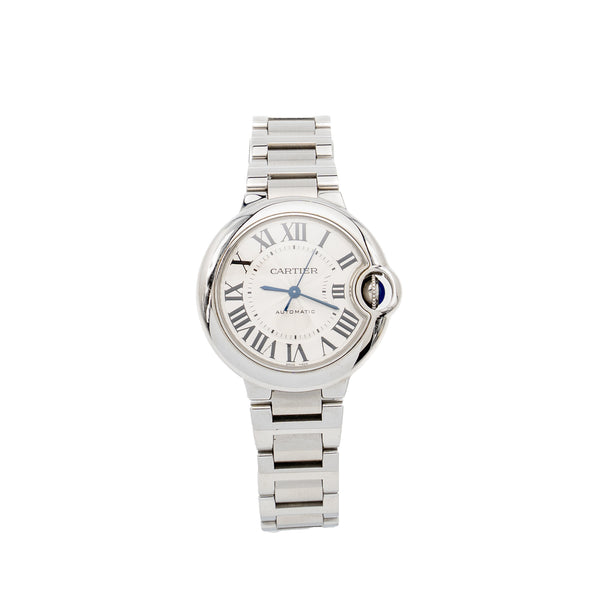 Cartier Ballon Bleu De Cartier Watch 33mm, automatic, Steel, Model: W6920071