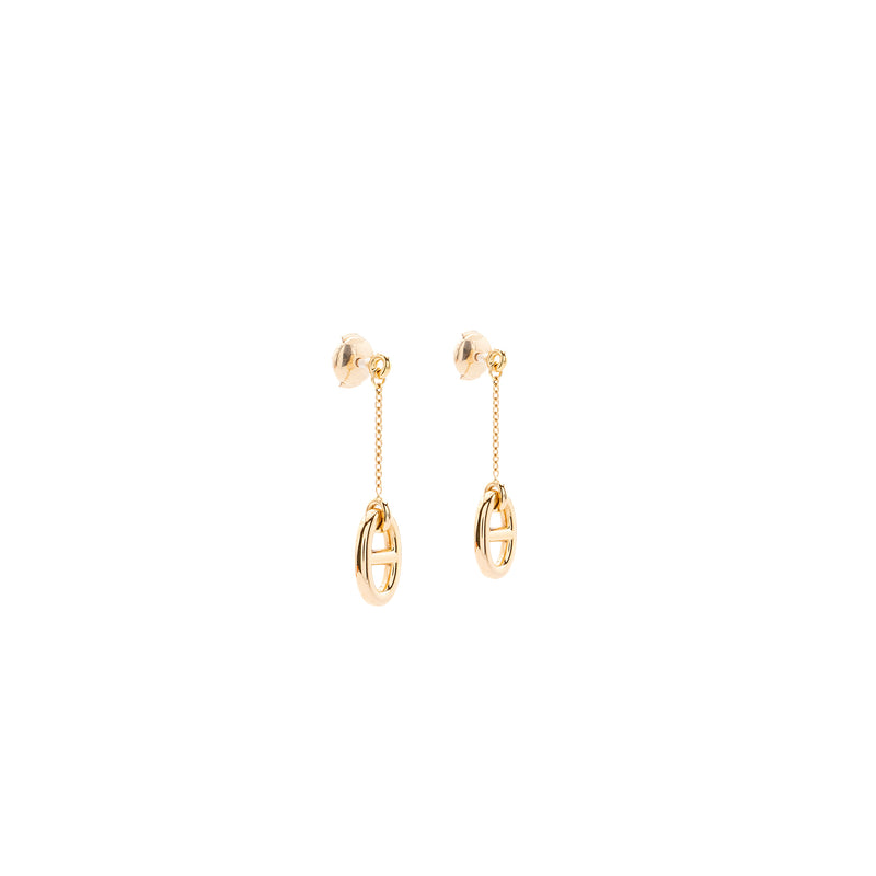 Hermes farandole earrings small model rose gold
