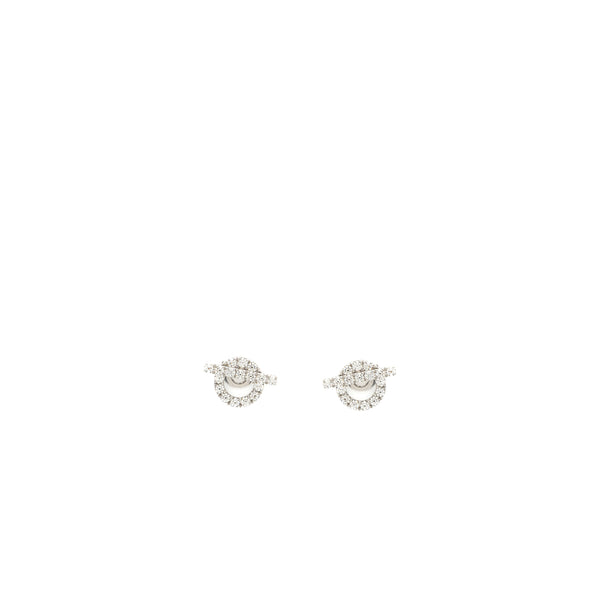Hermes Finesse Earrings White Gold/Diamonds