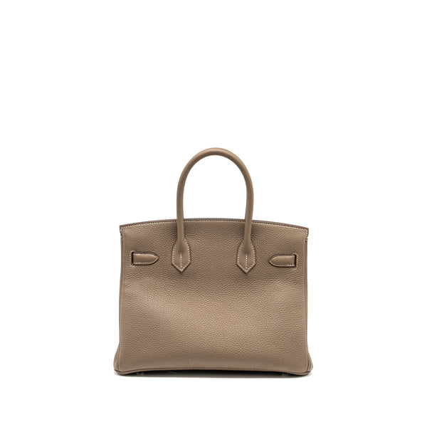 Hermes Birkin 30 Togo Etoupe SHW stamp D