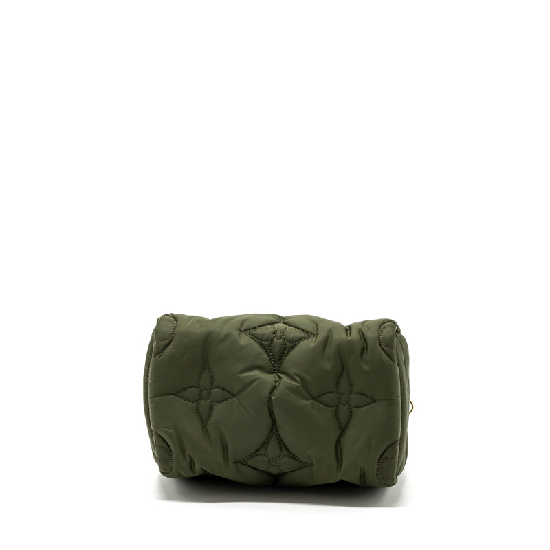 Louis Vuitton Pillow Speedy 25 Nylon Khaki Green/ Multicolour GHW (New Version)