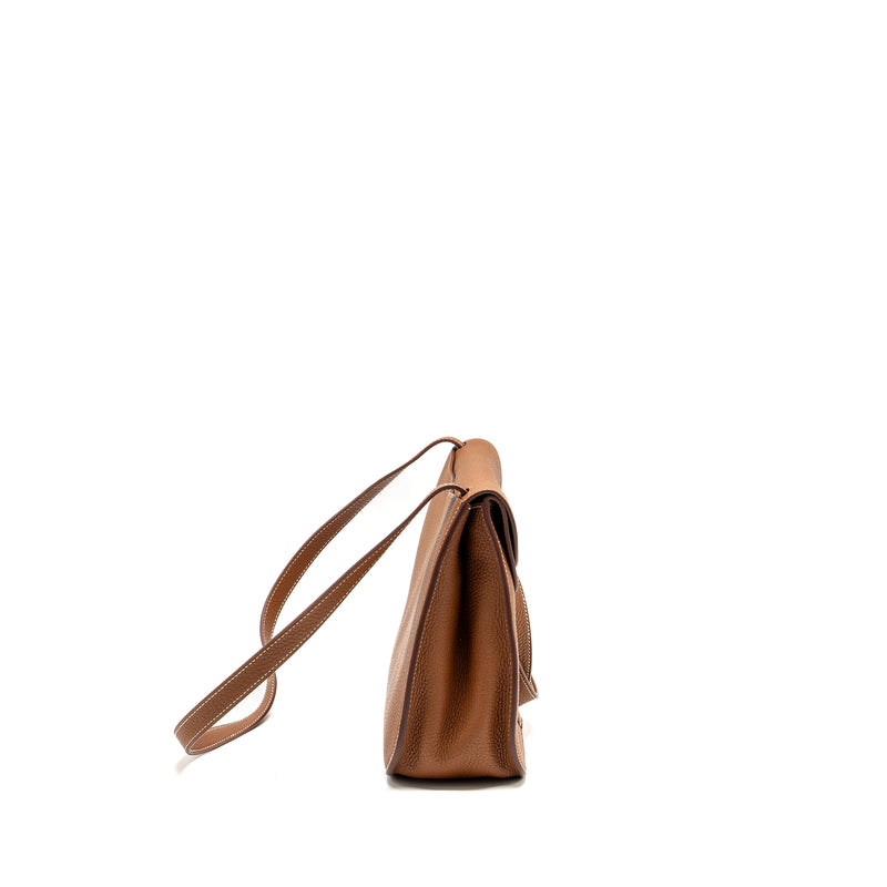 Hermes Halzan 31 Clemence Gold GHW Stamp D