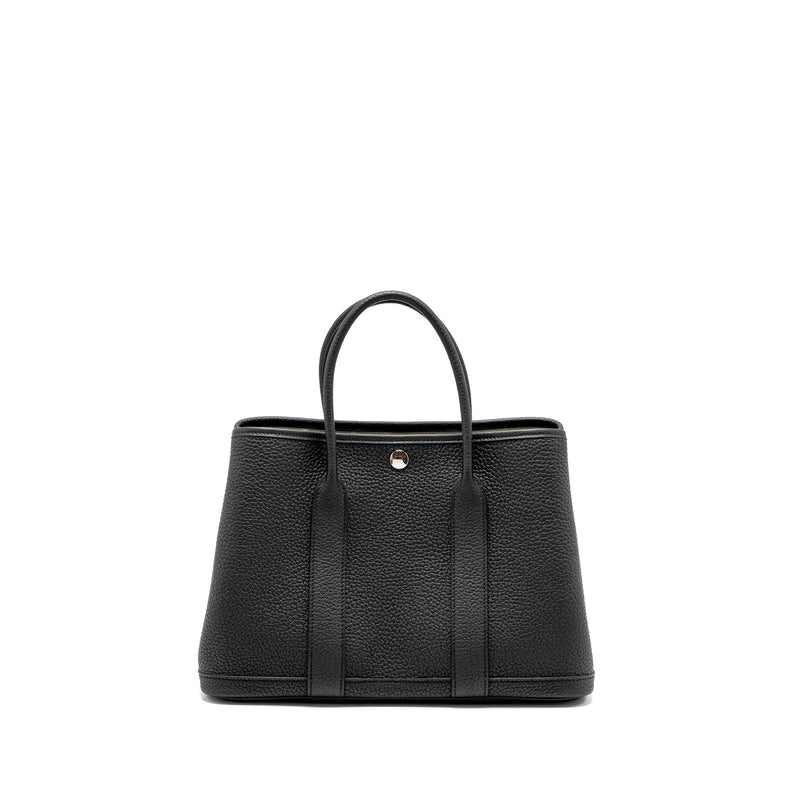 Hermes Garden party 30 negonda black SHW stamp W