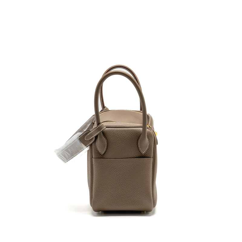 Hermes Lindy 26 Clemence Etoupe GHW Stamp B