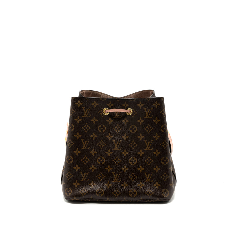 Louis Vuitton neonoe monogram canvas / rose poudre GHW