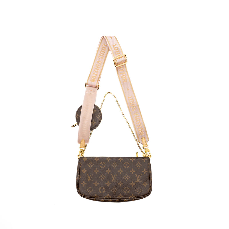 Louis Vuitton Multi Pochette Accessories Monogram Canvas GHW