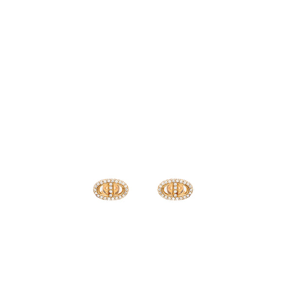HERMES New Farandole Earrings Rose Gold,Diamonds