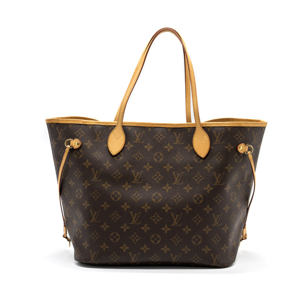 Louis Vuttion Neverfull MM Monogram Canvas GHW