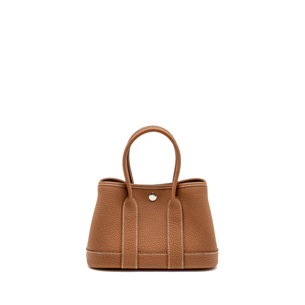 Hermes Garden Party 23 Negonda Gold SHW Stamp W