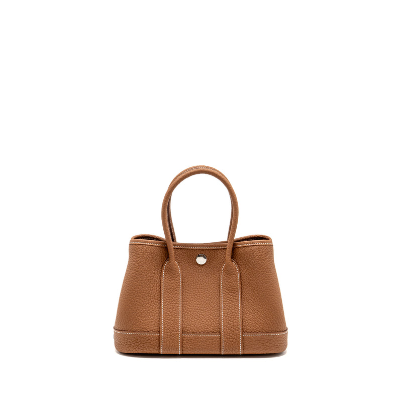 Hermes Garden Party 23 Negonda Gold SHW Stamp W