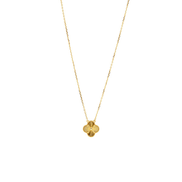 Van Cleef & Arpels Vintage Alhambra Pendant Yellow Gold