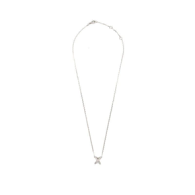 Chaumet Jeux de Lines Pendant 18K White Gold / Diamonds