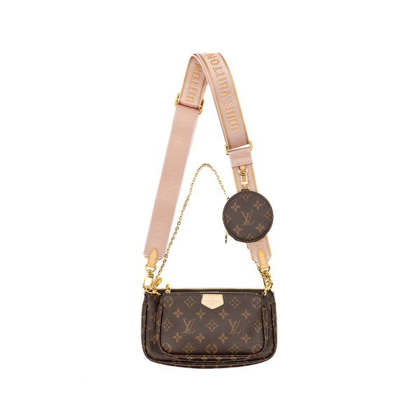 Louis Vuitton Multi Pochette Accessories Monogram Canvas GHW