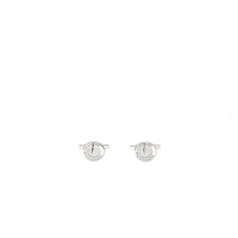 Hermes Finesse earrings white gold/diamonds