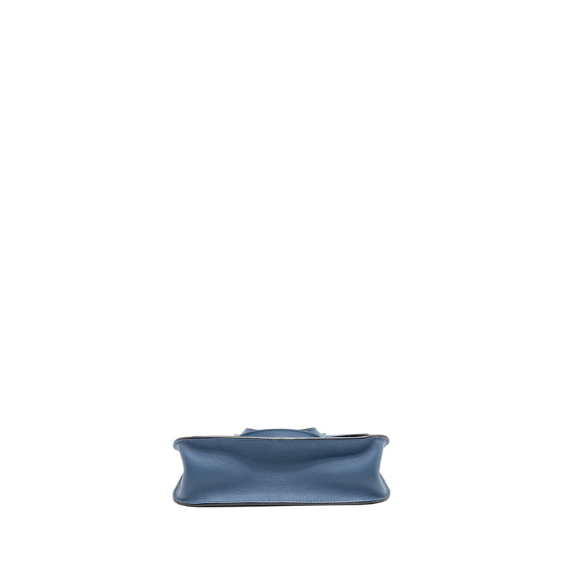 Hermes mini Halzan 22 swift Blue Agate SHW Stamp A