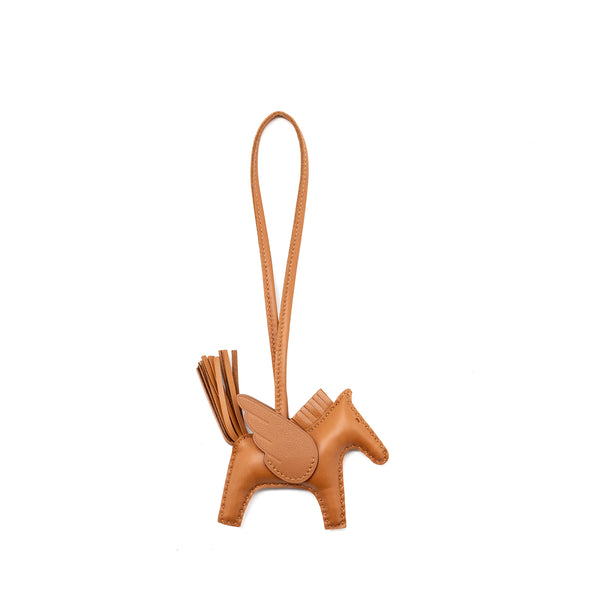 Hermes rodeo pegase pm bag charm gold stamp B