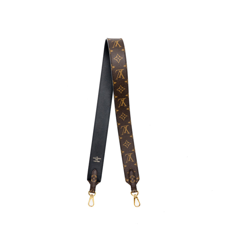 Louis Vuitton Shoulder Strap Monogram Canvas GHW