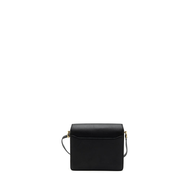 HERMES MINI ROULIS SWIFT BLACK GHW STAMP Y