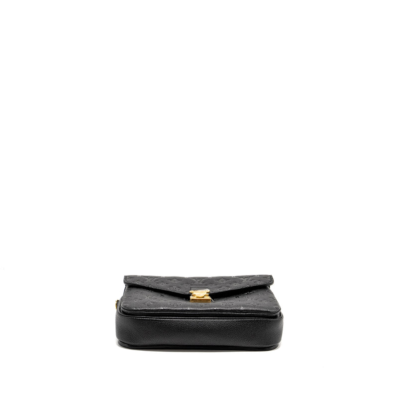 Louis Vuitton Pochette Metis Monogram Empreinte Black GHW