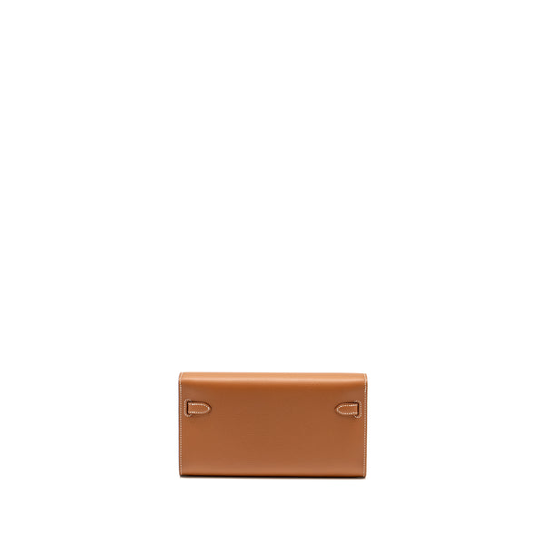 Hermes Kelly to Go Evercolor Gold GHW Stamp B