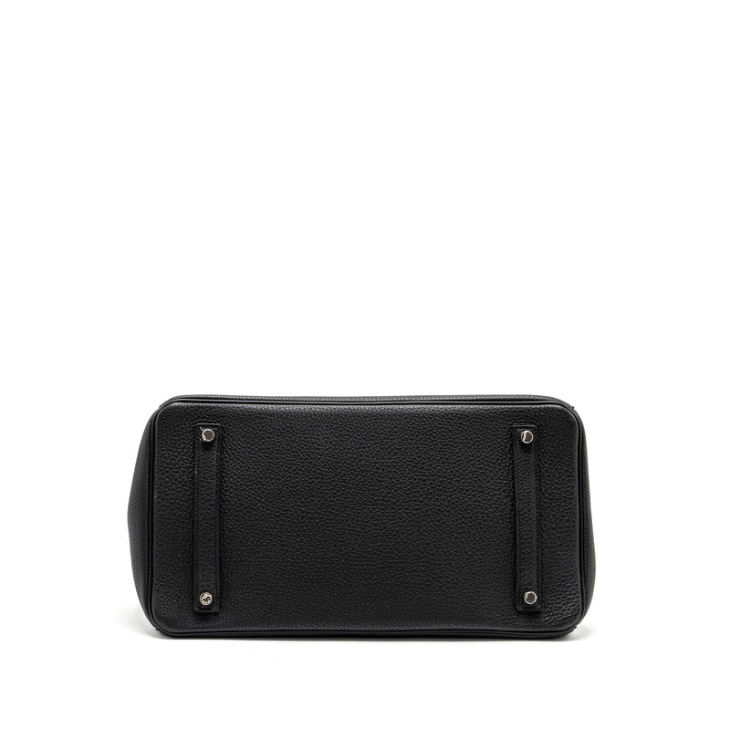 Hermes birkin 35 togo black SHW stamp C