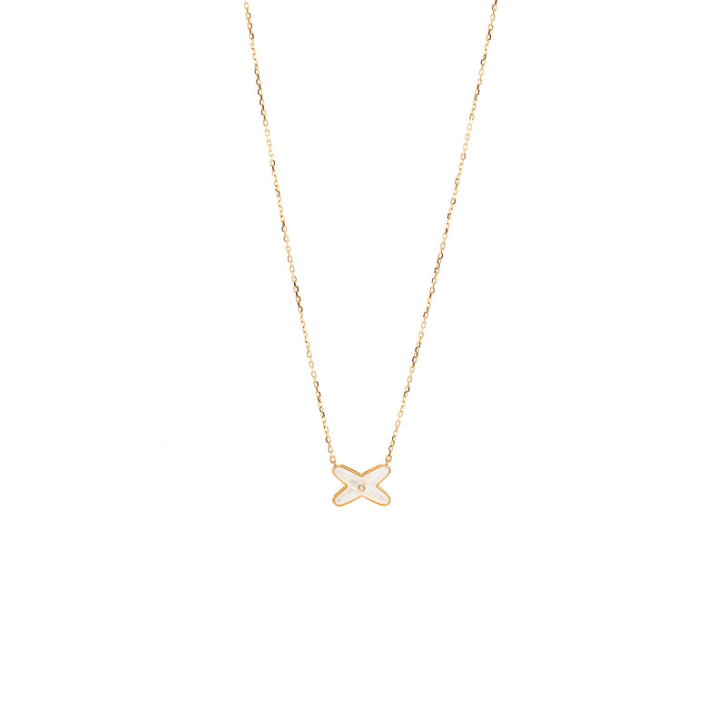 Chaumet Jeux De Liens Pendant Rose Gold, Mother of Pearl, Diamond