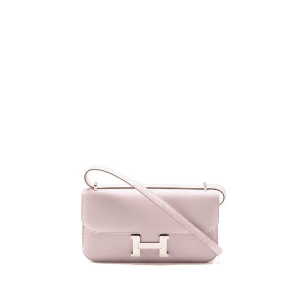 Hermes Constance Elan Epsom Mauve Pale GHW Stamp W