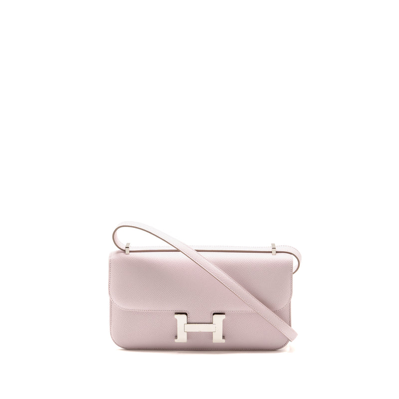 Hermes Constance Elan Epsom Mauve Pale GHW Stamp W