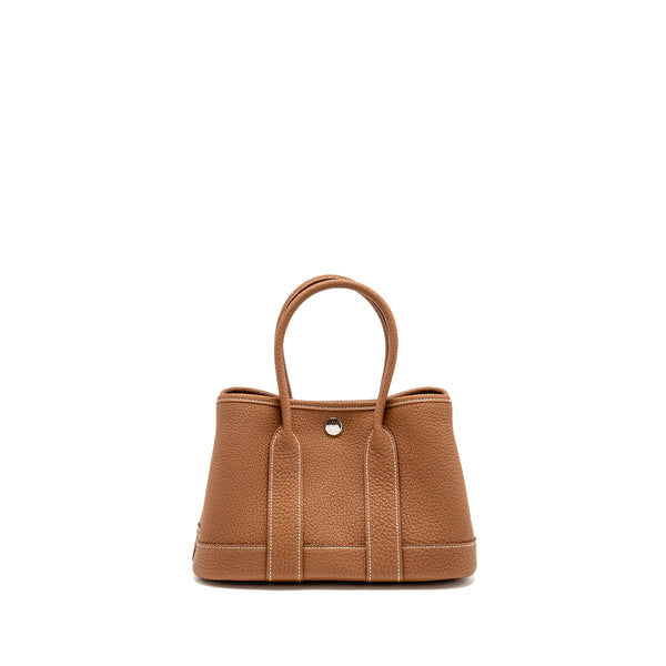 Hermes Garden Party 23 Negonda Gold SHW Stamp W