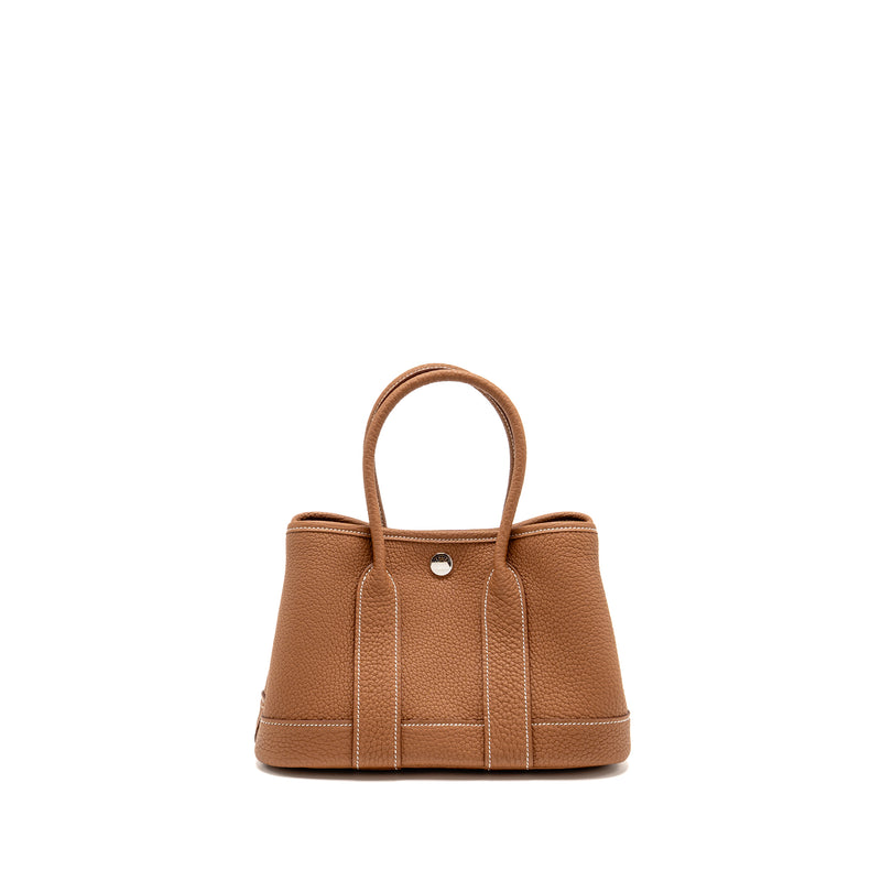Hermes Garden Party 23 Negonda Gold SHW Stamp W