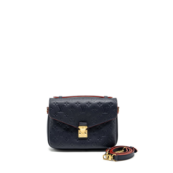 Louis Vuitton Pochette Metis Monogram Empreinete navy GHW