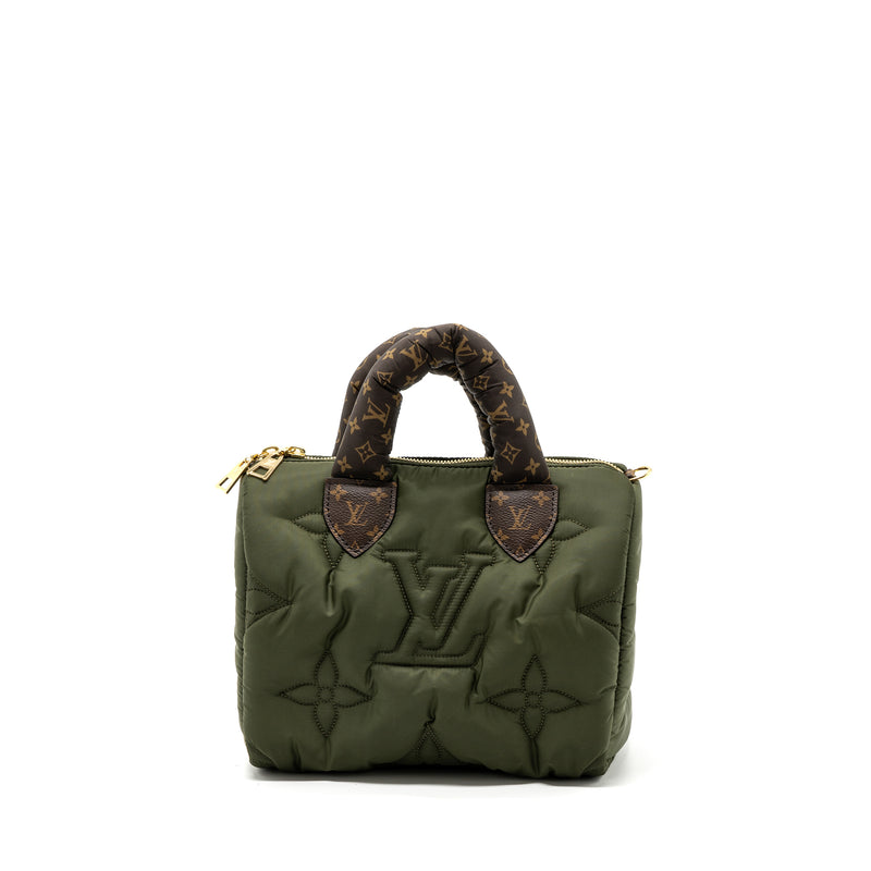 Louis Vuitton Pillow Speedy 25 Nylon Khaki Green/ Multicolour GHW (New Version)