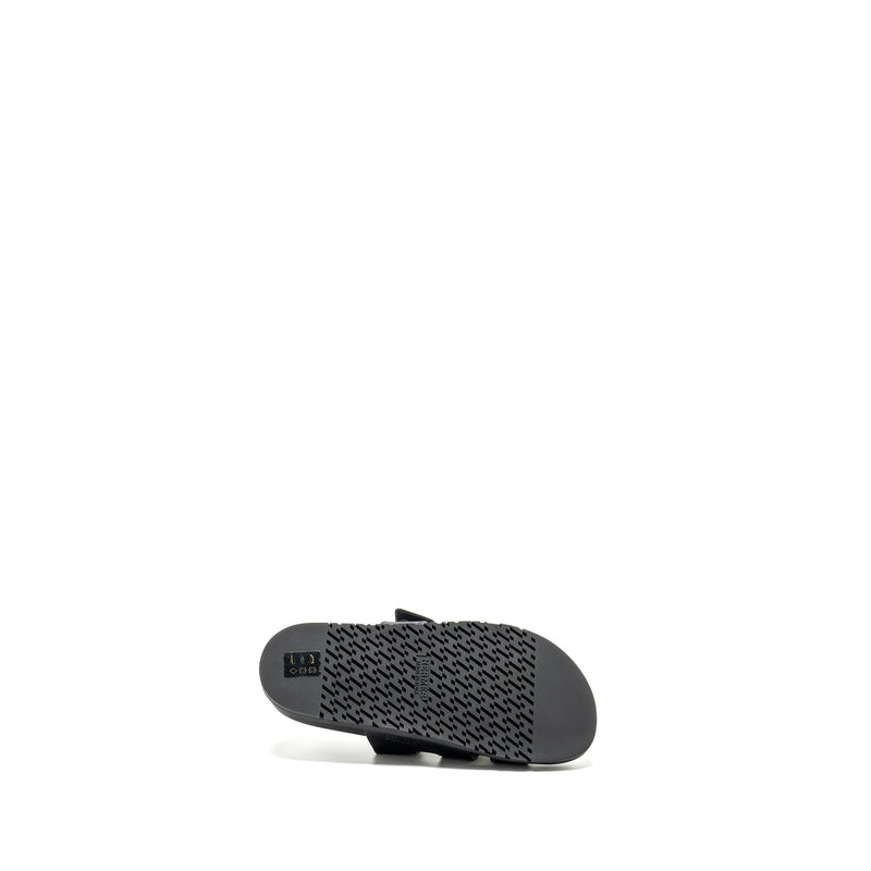 Hermes Size 39 Homme Chypre Sandals Black