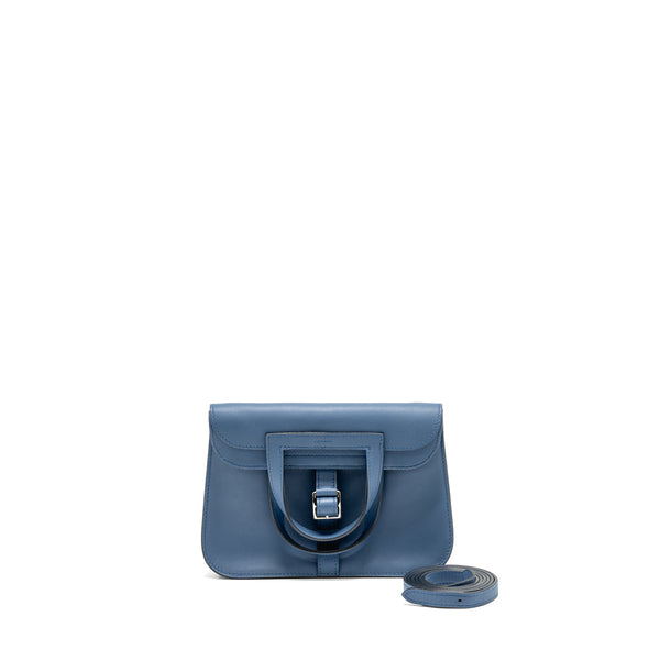 Hermes mini Halzan 22 swift Blue Agate SHW Stamp A