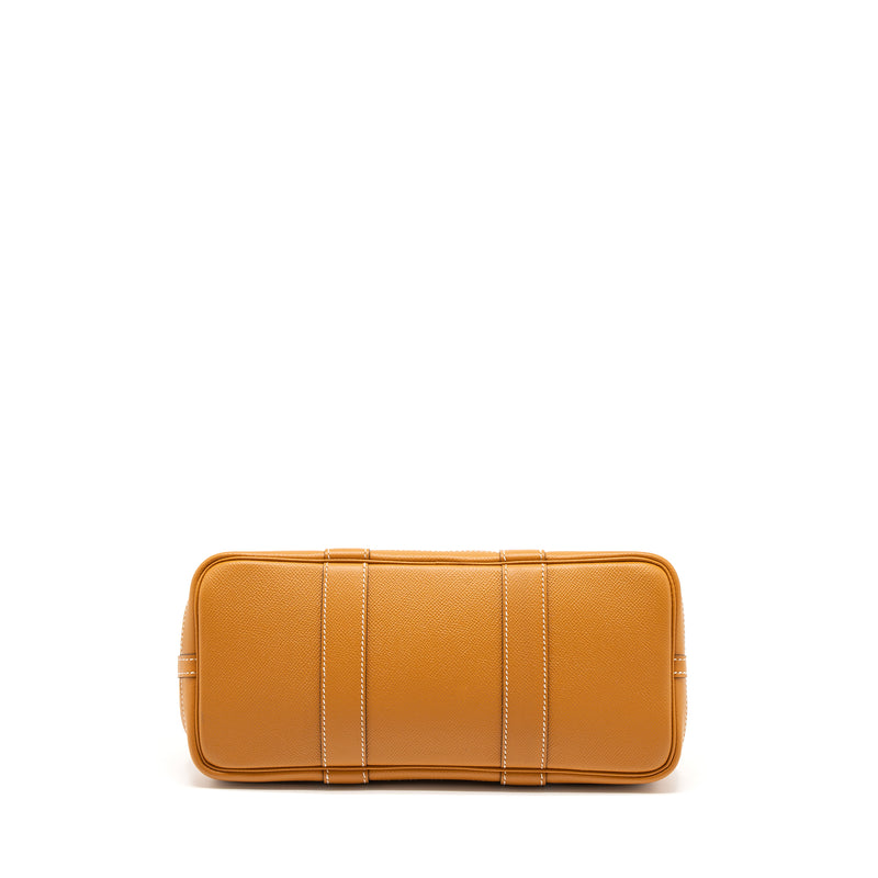 Hermes Garden Party 30 Epsom Toffee SHW Stamp C