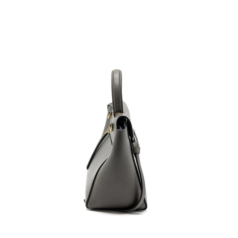 Celine micro belt bag calfskin grey GHW