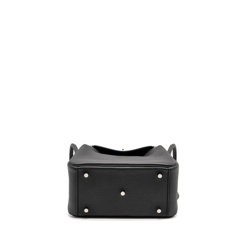 Hermes Lindy 26 Clemence Black SHW Stamp W