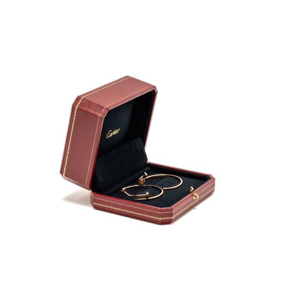 Cartier Juste Un Clou Hoop Earrings, Large Model, Rose Gold