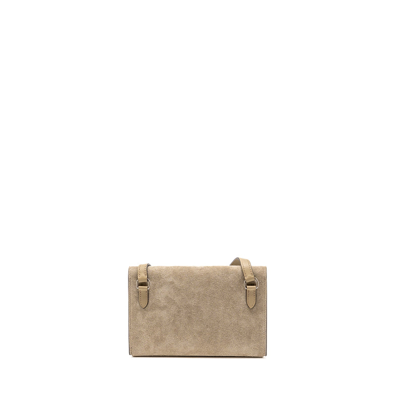 Hermes Hermesnap Grizzly/Swift Gris Caillou/Beige Marfa SHW Stamp W