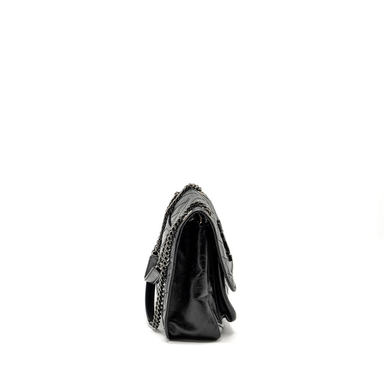 Saint Laurent Medium Niki Calfskin Black Ruthenium Hardware