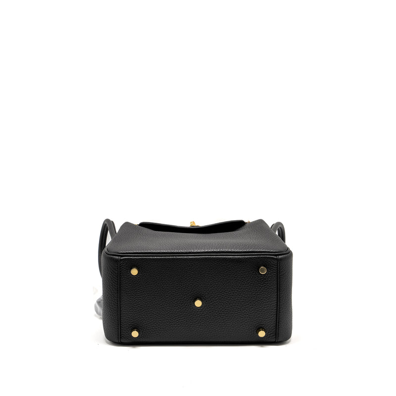 Hermes Lindy 26 Clemence Black GHW Stamp W
