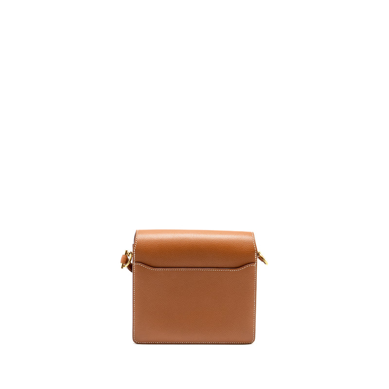 Hermes Mini Roulis Evercolor Gold GHW Stamp Y