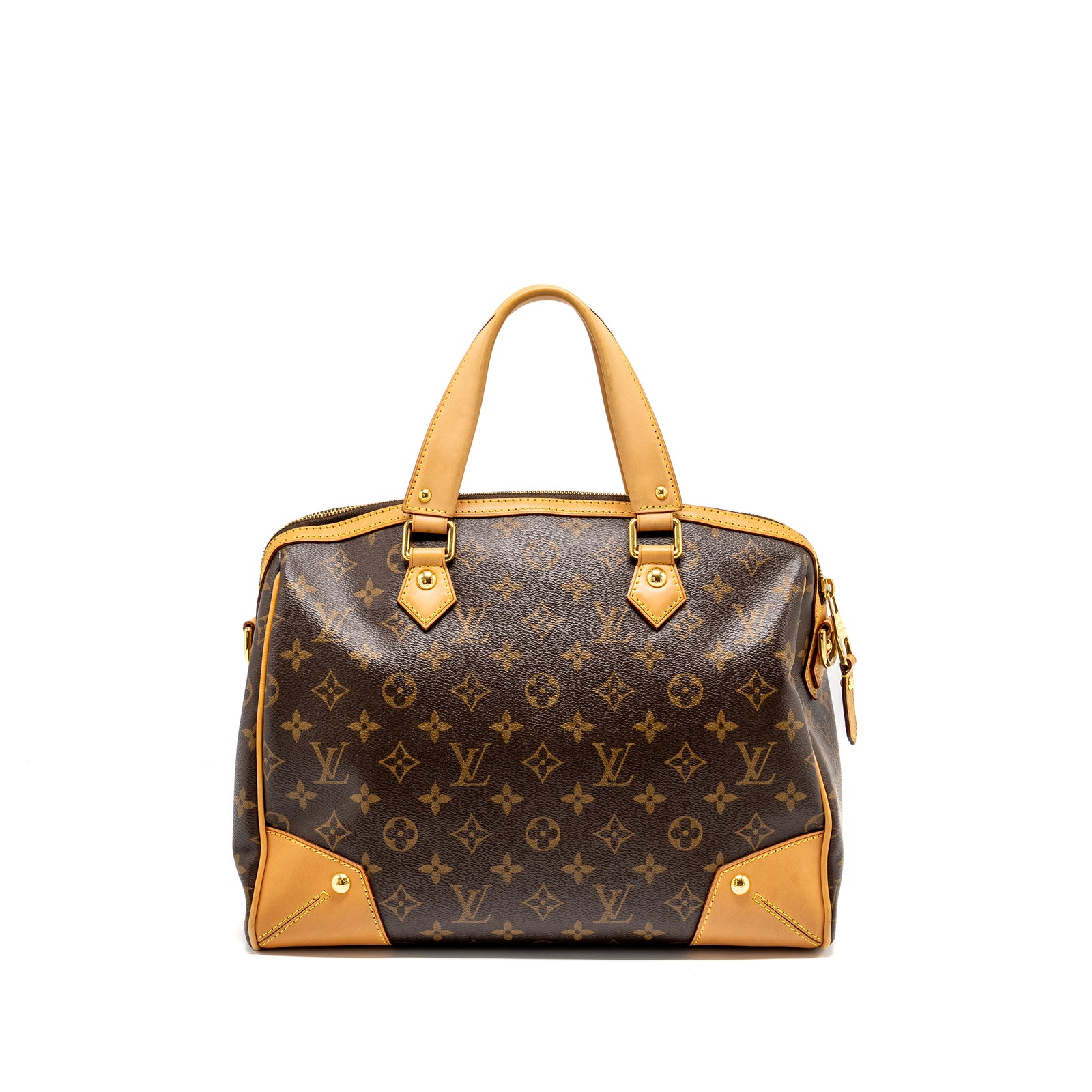 LOUIS VUITTON バーグレオ モノグラム ゴールド ロゴリン Louis Vuitton Retiro PM Monogram Canvas GHW