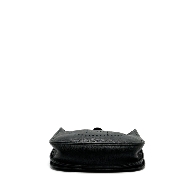 Hermes Evelyn 29 Clemence Dark Green SHW Stamp Square R